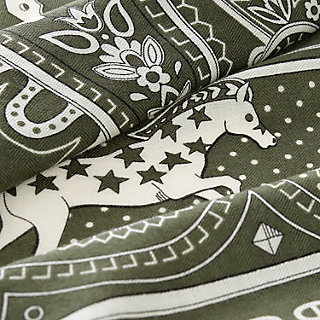 Cheval de Coeur Bandana shawl 140 | Hermès Hong Kong SAR